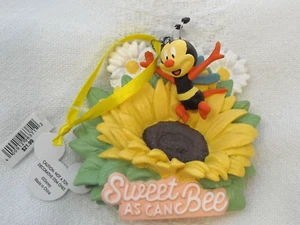 2020 Disney EPCOT Flower and Garden Spike the Bee Sweet As Can Bee Ornament NWT - Picture 1 of 6