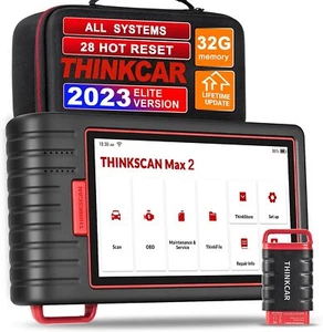 THINKCAR Thinkscan Max 2 Strumento di scansione diagnostica per tutti i sistemi Protocollo CANFD per GM - Foto 1 di 12