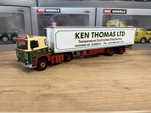 WSI 1.50 01-3288 SCANIA 1 4x2 + Classic REEFER TRAILER KEN THOMAS LTD - Zdjęcie 1 z 5