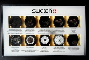 SWATCH 10 Step Production Showcase 1994 CLUBPACK1 Black ex Sammler - Bild 1 von 1