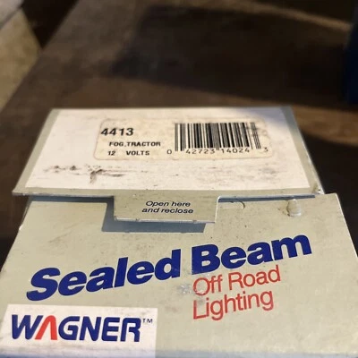 NOS Wagner Lighting 4413 Sealed Beam 12V Off Road Light - Image 1 of 4