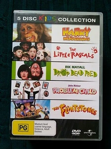 HARRY AND THE HENDERSONS/ THE LITTLE RASCALS/ DROP DEAD FRED...DVD, 5-DISC- - Picture 1 of 1