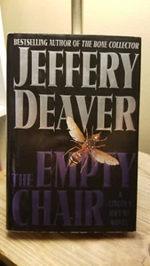 The Empty Chair (Lincoln Rhyme #3) by Jeffery Deaver 1st Ed 2nd Print HB DJ VGC! - Imagen 1 de 12