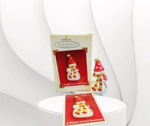A Happy Little Snowman Hallmark Christmas Keepsake Ornament - Bild 1 von 10