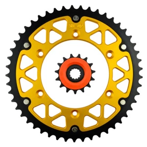 15T Front 49T Rear Sprockets For Suzuki DRZ400 E/S/SM 00-23 RM250 DRZ250 RMZ250 - Bild 1 von 1