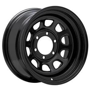 Pro Comp 51-5183F Wheel 15x10 Rock Crawler Black 6x5.5 Bolt Patt 3.75 Backspace - Picture 1 of 5