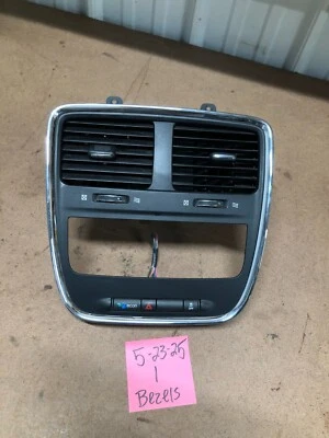 2011-2020 Dodge Grand Caravan приборной панели радио отделка AC вентиляционный ободок 1SQ531X9AE OEM - Изображение 1 из 4