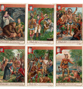 LIEBIG S.509   F.507  ,'works of  JOHN  F. COOPER '  V/G .  FRENCH or GERMAN ISS