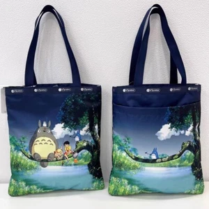 Lesportsac My Neighbor Totoro Ghibli Magazine EMERALD TOTE Shoulder Bag Japan - Picture 1 of 13