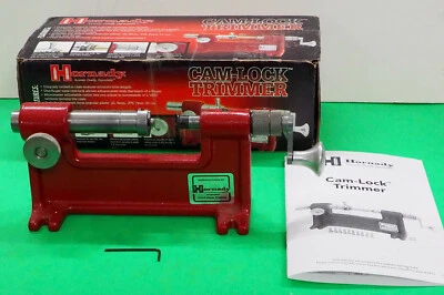 Recortadora de bloqueo de leva Hornady L-N-L-(050140)-SIN EXTRAS-en caja de fábrica Foto 1 de 4