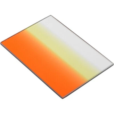 Tiffen 4x5.65" Sunset Grad 3 Soft Edge Filter Horizontal - Creates a Mood/Drama - Image 1 of 4