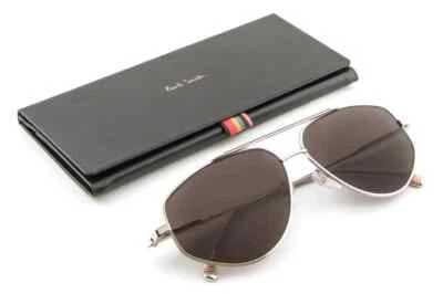 Nuevas gafas de sol Paul Smith DRAKE plateadas al por menor $300+ 61-13-140 Foto 1 de 4