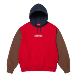 Supreme Box Logo Hooded Sweatshirt Sweatshirt Multicolor XXL in Hand - Picture 1 of 5