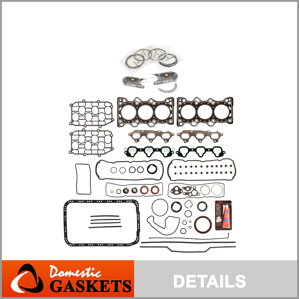 Engine Re-Ring Kit Fit 95-97 Honda Accord 2.7L SOHC - Image 1 of 4