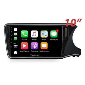 Radio BT Nakamichi 10" inalámbrica Carplay Android navegación por satélite para Honda City 2014+ SO - Imagen 1 de 3