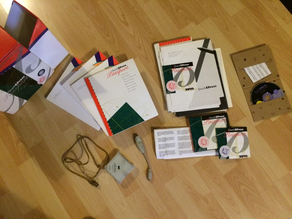 Quark Xpress passport 3,32 + update 4,1 MAC Fr - Image 1 of 1