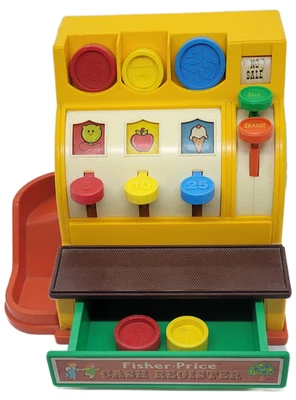 Caja registradora Fisher-Price #926 (sin litografía trasera) Foto 1 de 4