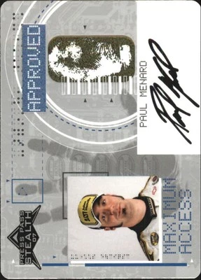 2007 Press Pass Stealth Maximum Access #MA19 Paul Menard - Racing - Image 1 of 2