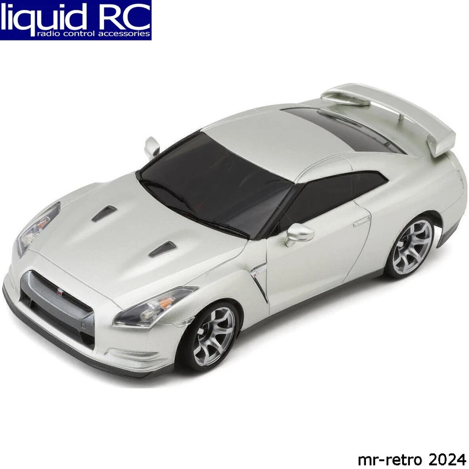 Juego de preparación Kyosho 66608A First Mini-Z tracción trasera con carrocería Nissan GT-R R35SL (plateado) Foto 1 de 1