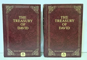 The Treasury of David FULL SET Charles Spurgeon PSALMS 1-150 - Old Time Gospel - Imagen 1 de 5