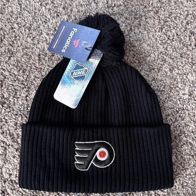 Gorro Fanatics Philadelphia Flyers NHL con logotipo nuevo con etiquetas Foto 1 de 4
