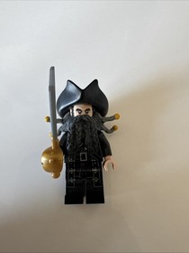 LEGO Pirates of the Caribbean Blackbeard Minifigure poc007 4195