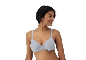 Neu mit Etikett w/Imperfection Bali Blue Breathe Damen-T-Shirt-BH 40D volle Abdeckung 7592 - Bild 1 von 15