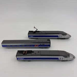 Set Of 3 JOUEF HO ref 7400 TGV 325 Atlantique Train Made In France Untested - Bild 1 von 23
