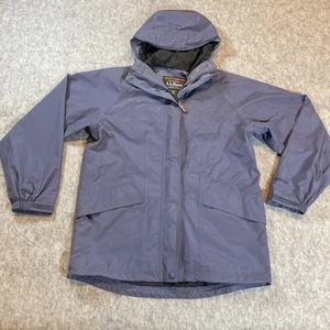 LL Bean Damen GORE-TEX Regenjacke mit Kapuze blau Gr. S Windbreaker - Bild 1 von 13