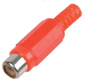 PRO SIGNAL - Prises phono rouges en ligne - Bild 1 von 1