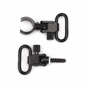 TOURBON Lever Action Rifle Sling Swivels Mount Kit Split Band QD Swivels Screws - Picture 1 of 24