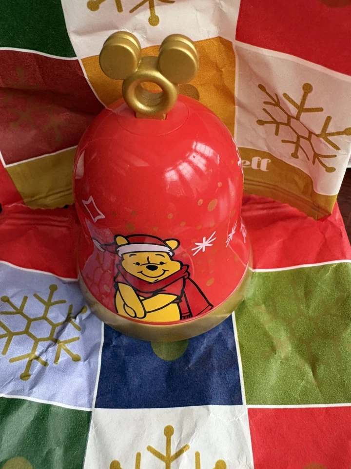 MORRISONS Disney Christmas Party 2025 Winnie The Pooh Bell Tree Decoration - Image 1 of 1