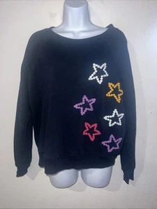 WILD FOX embroidered Star Sweater Size Small - Picture 1 of 6