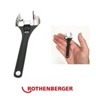 Rothenberger 4" Adjustable Wide Jaw Wrench Spanner 18mm 70465R