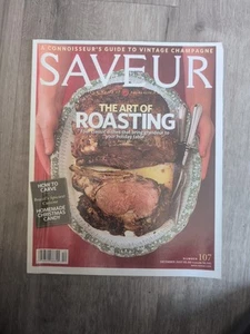 2007 December Saveur Magazine The Art Of Roasting (CP154) - Imagen 1 de 4