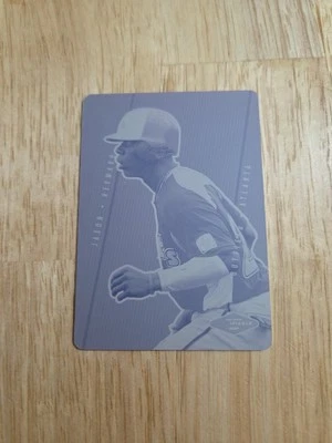 2007 Just Minors JASON HEYWARD Magenta Printing Press Plate 1/1 #JF-16 Rookie - Image 1 of 4