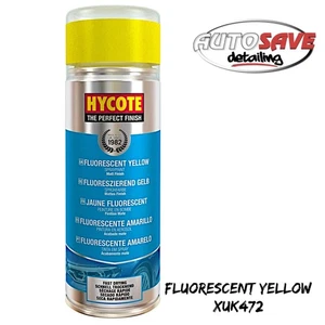 Hycote - Fluorescent Yellow 400ml Aerosol Extra Bright Paint XUK472 - Picture 1 of 1