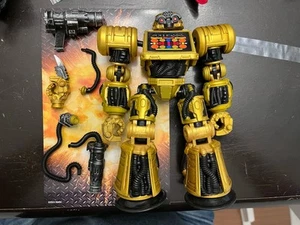 Robo Force "Fireproof Maxx 89" 8" Action Figure Nacelle Toys 2024 Gold Robot Lot - Picture 1 of 3