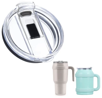 CRAYBG Replacement Lids - Compatible With Reduce 50 oz & 40 oz Tumbler, Leak Proof