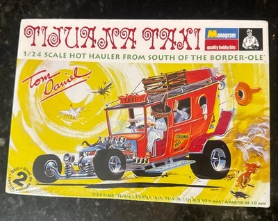 NEW Monogram 1/24 Tom Daniel TIJUANA TAXI Scale Model Sealed Kit 2009 85-4261 - Image 1 of 4
