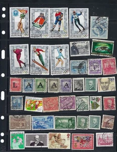 WORLDWIDE: 1 scansione dei primi francobolli BENE USATO/NUOVO 100203 - Foto 1 di 1