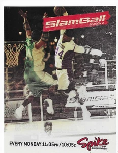 SLAMBALL TEMPORADA 2 SPIKE TV ANUNCIO IMPRESO ORIGINAL - Imagen 1 de 1