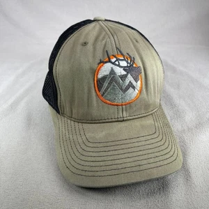 Sombrero Richardson 112 Para Hombre Ajustable Tostado Negro Malla Camionero Estilo Buck - Imagen 1 de 10