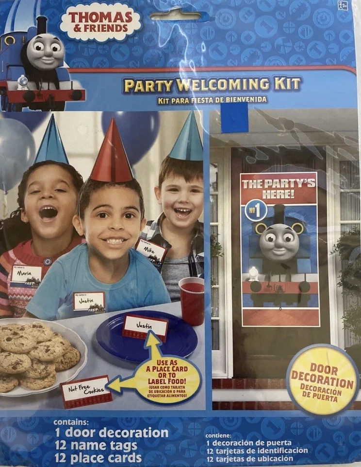 Thomas & Friends Birthday Party Welcoming Kit (25 ct) Party Supplies  - Image 1 of 1