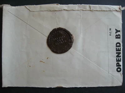Russia WWII censored cover to USA with nice wax seal, check it out! - Image 1 of 2