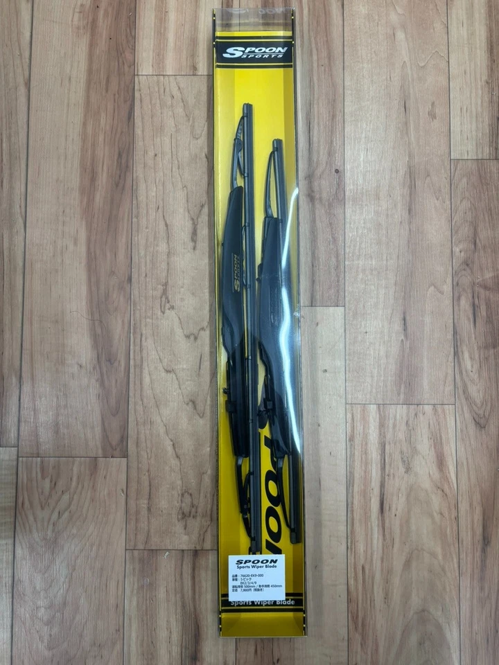 SPOON SPORTS Wiper Blade HONDA CIVIC TYPE-R EK9 EK4 76620-EK9-000 New - Image 1 of 4