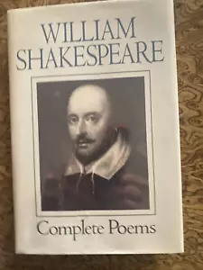 William Shakespeare Complete Poems HC 1993 - Imagen 1 de 3