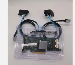 LSI 9207-8i 6Gbs SAS HBA P20 IT Mode For ZFS FreeNAS unRAID +2* 8087 SATA Cable - Bild 1 von 3