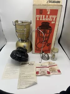 Vintage Original Tilley Lamp X246B Stormlight In Gold Boxed VGC - Picture 1 of 19