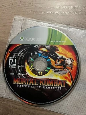 Mortal Kombat: Komplete Edition (Microsoft Xbox 360, 2012) DISC ONLY - Image 1 of 2
